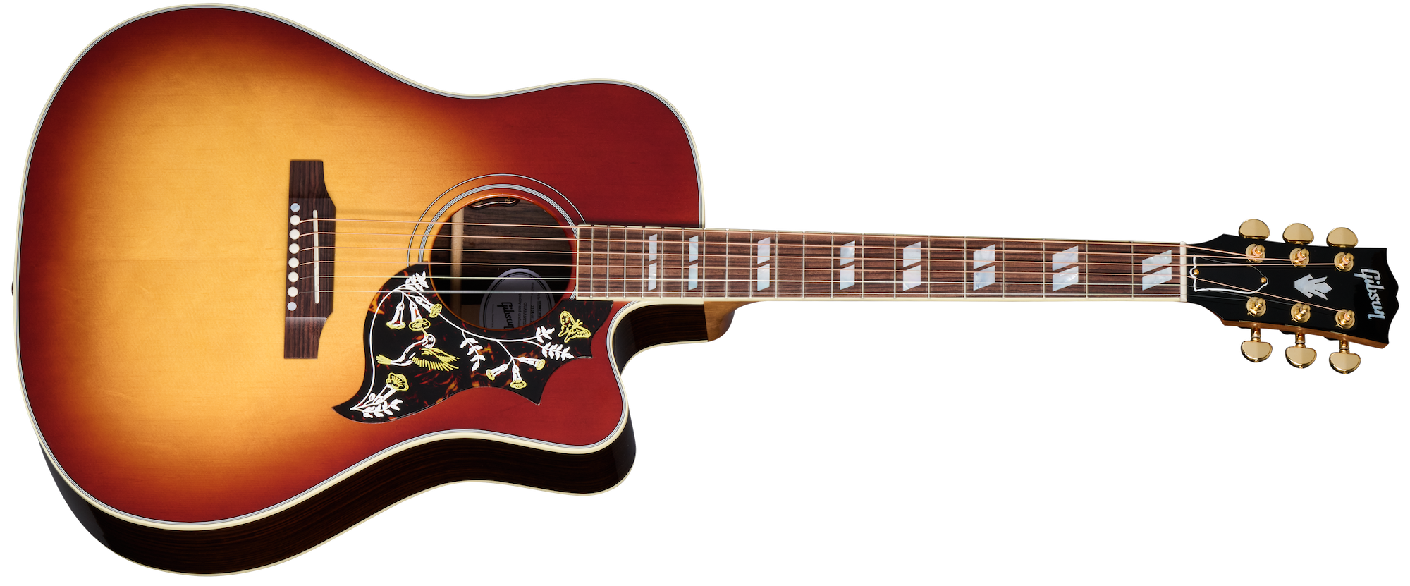 Hummingbird Standard Rosewood EC Rosewood Burst
