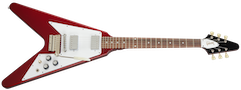 1967 Mahogany Flying V Reissue w/ Maestro Vibrola Gloss Sparkling Burgundy