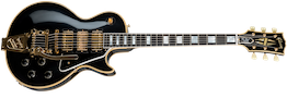 1957 Les Paul Custom Reissue 3-Pickup Bigsby VOS Ebony