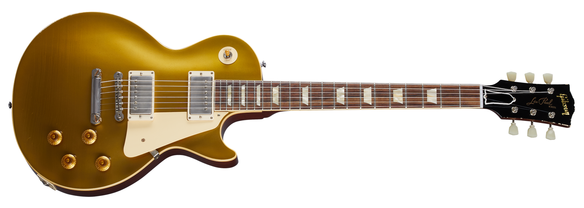 1957 Les Paul Goldtop Darkback Reissue Light Aged Double Gold