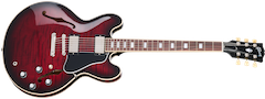 ES-335 Figured Blood Moon Burst