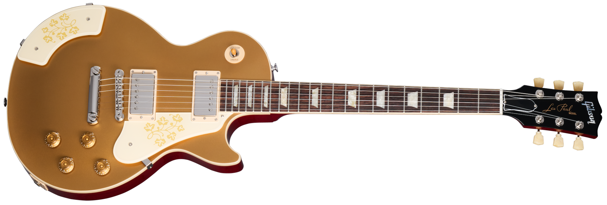 Mary Ford Les Paul Standard Gold Top Cherry Back