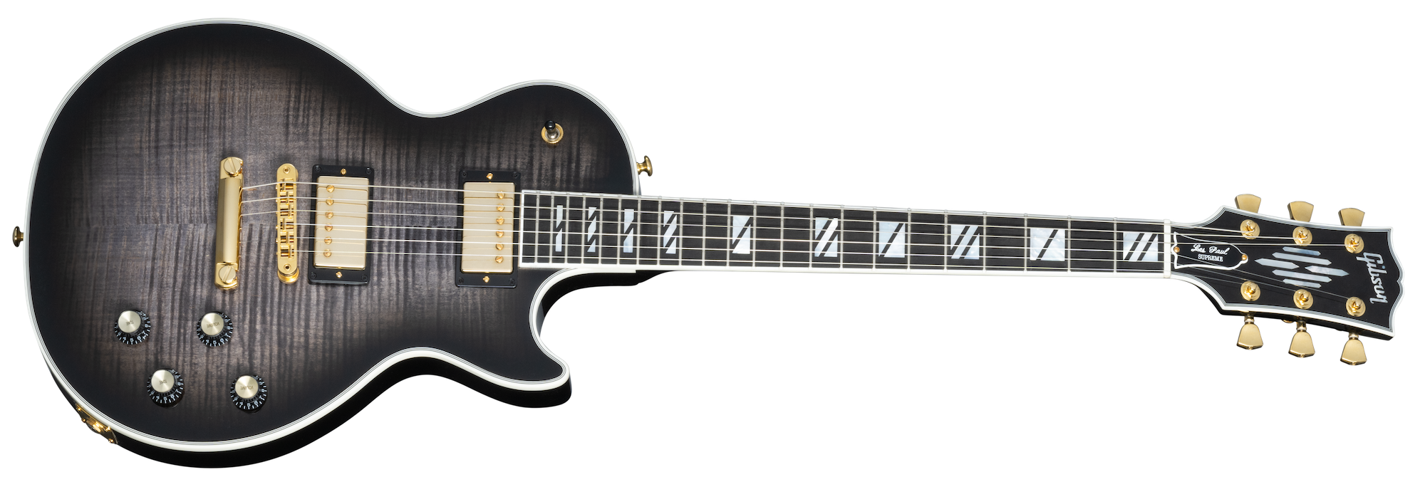 Les Paul Supreme Trans Ebony Burst