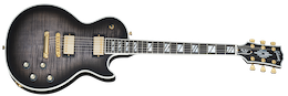 Les Paul Supreme Trans Ebony Burst