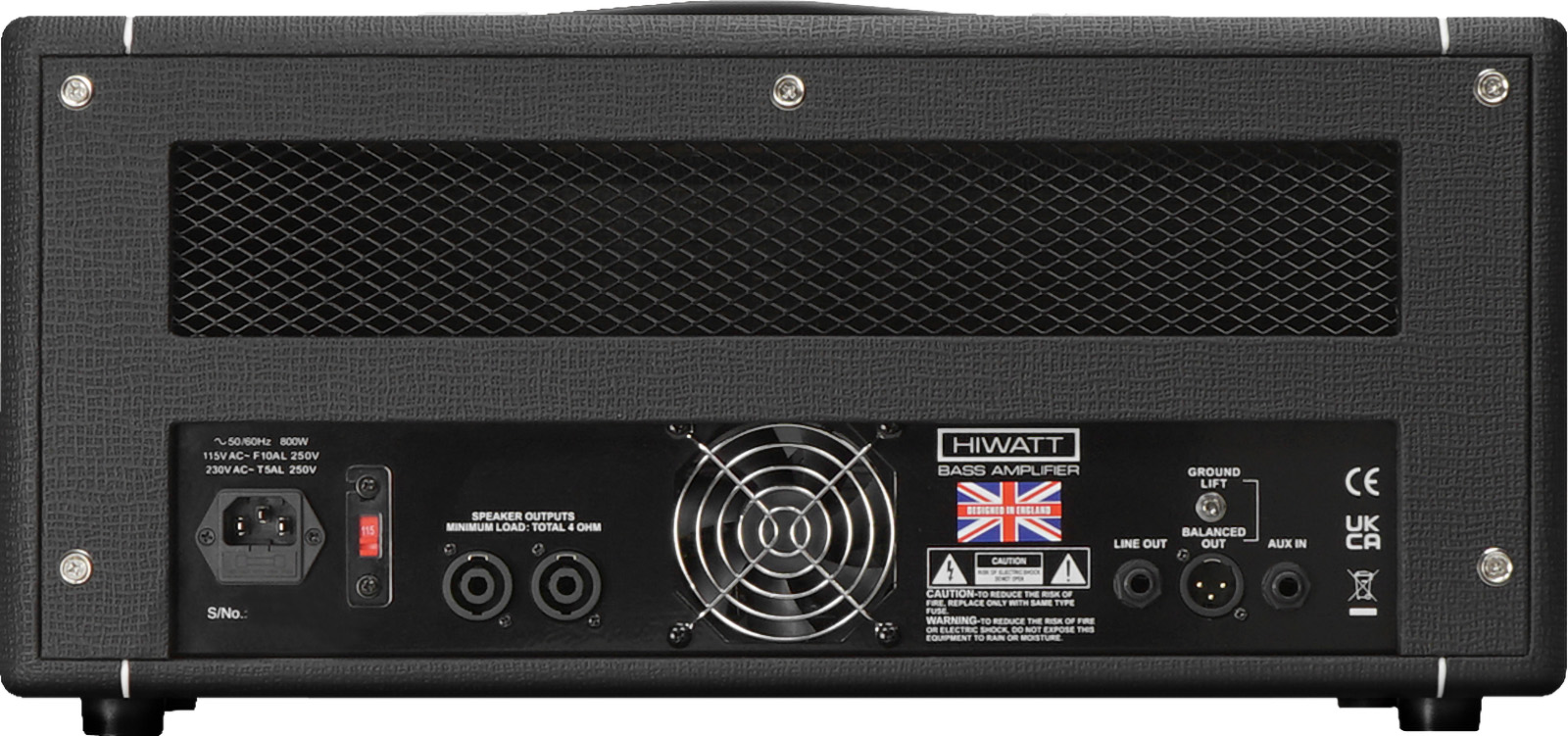 Bulldog 440H Head - 400w Graphic EQ
