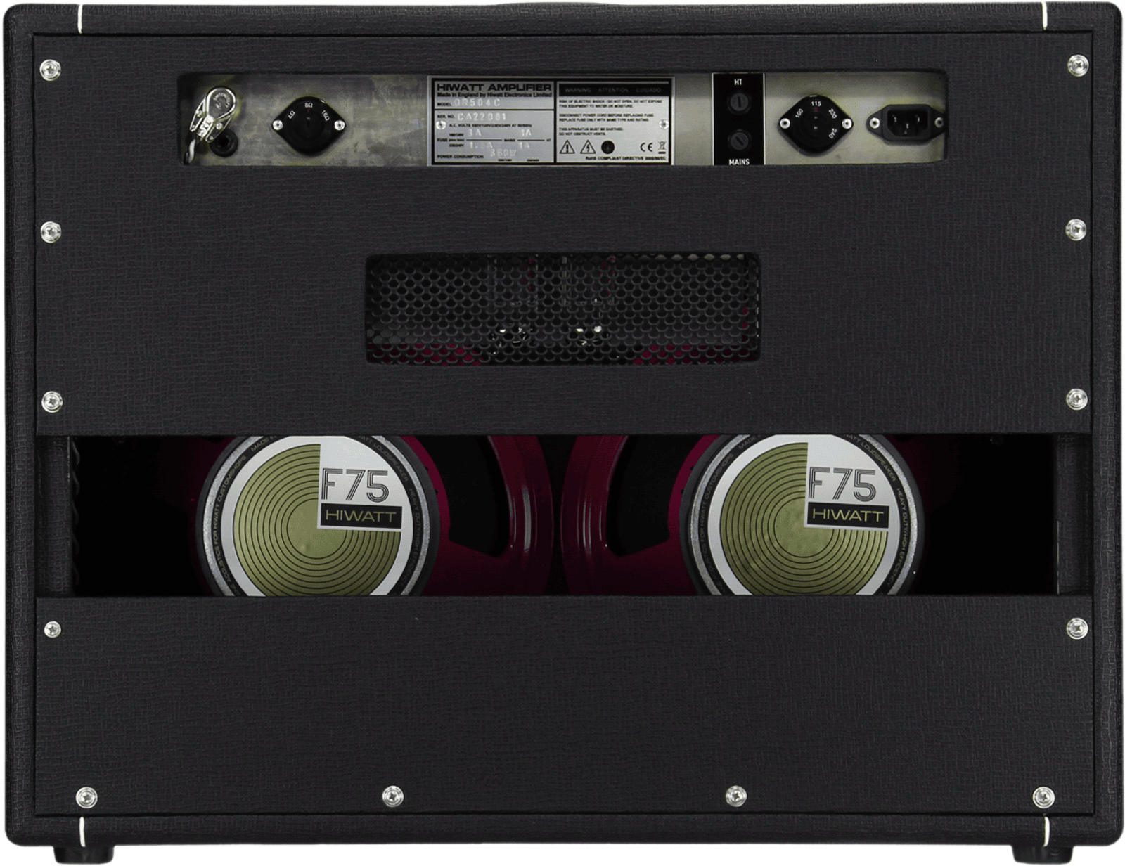 DR504 2x12 F75 - 50w