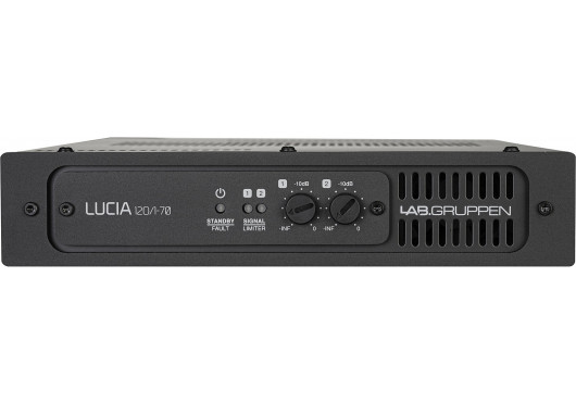 Compact Mono 120 W Amplifier for High Impedance 70 V Installation Applications