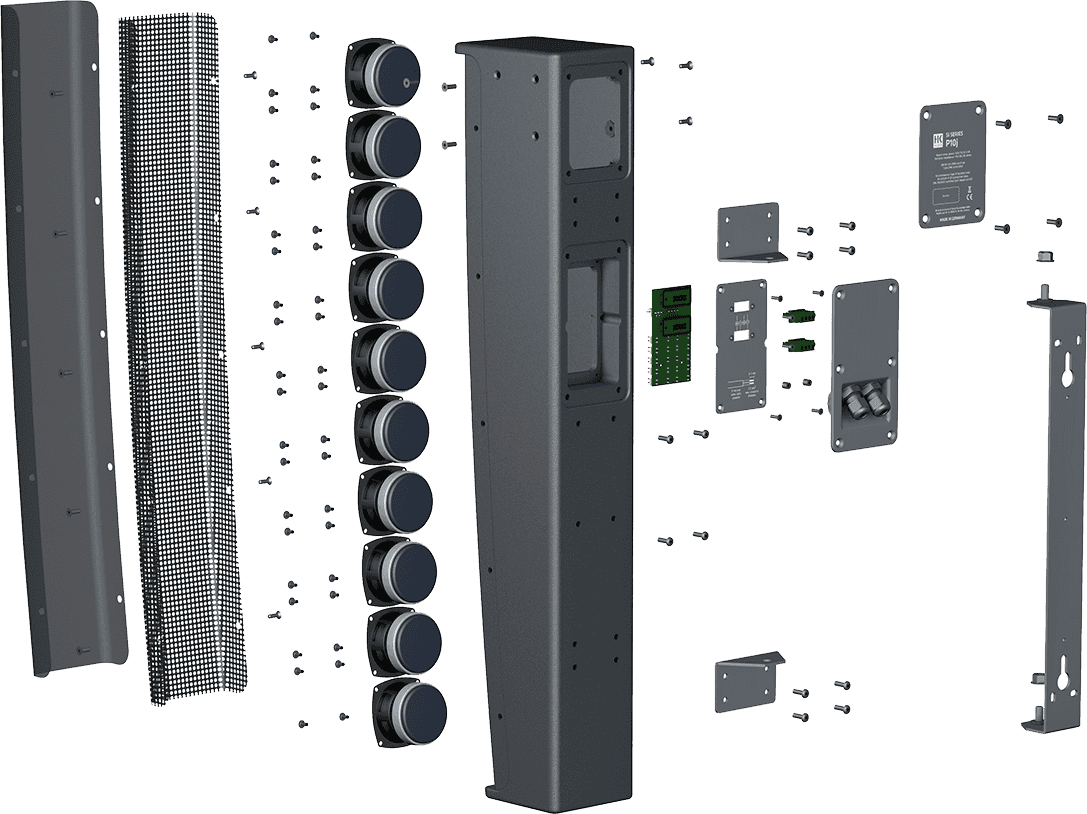 Pro column 120°x15° 600W IP66