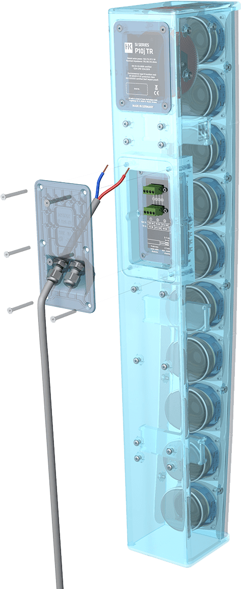 Pro column 120°x15° 100V IP66