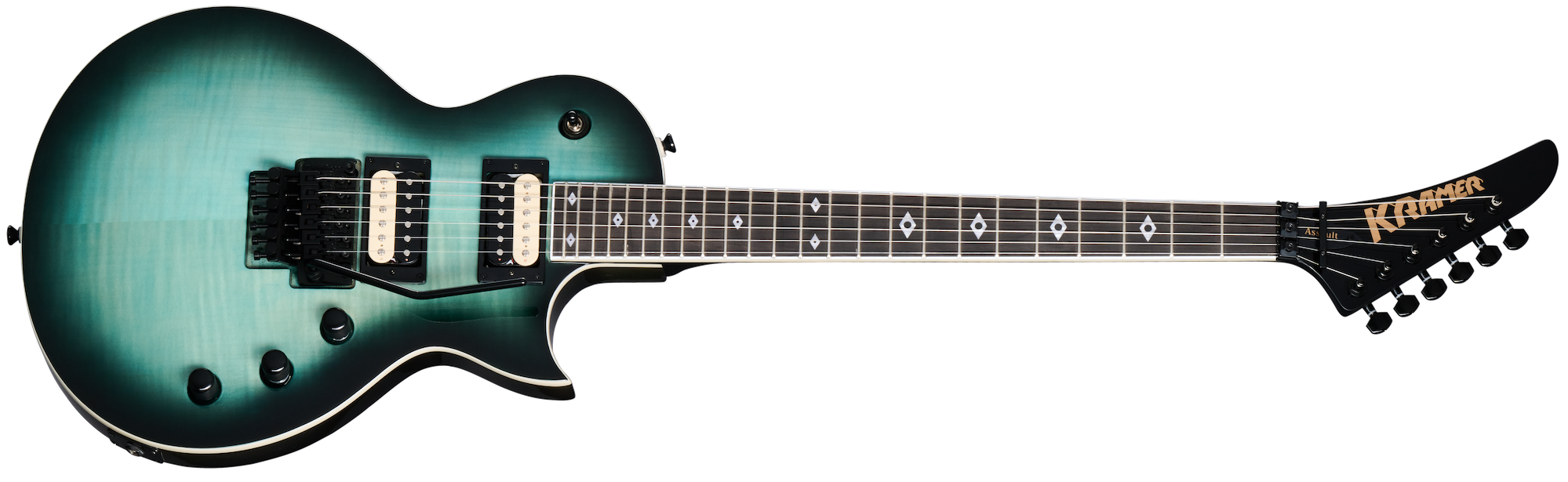 Assault Figured (Incl. Premium Gig Bag) Caribbean Blue Perimeter