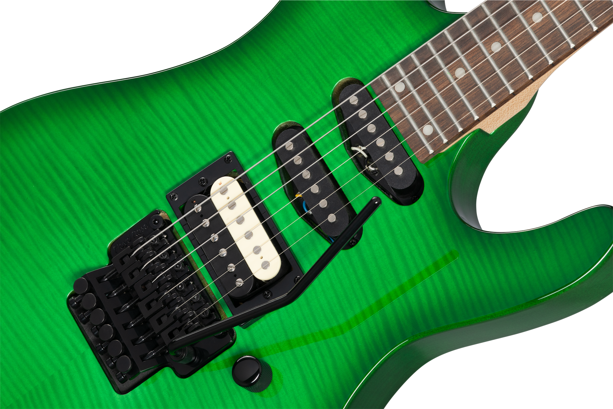 Striker Figured HSS (Floyd Rose Special) Wild Ivy