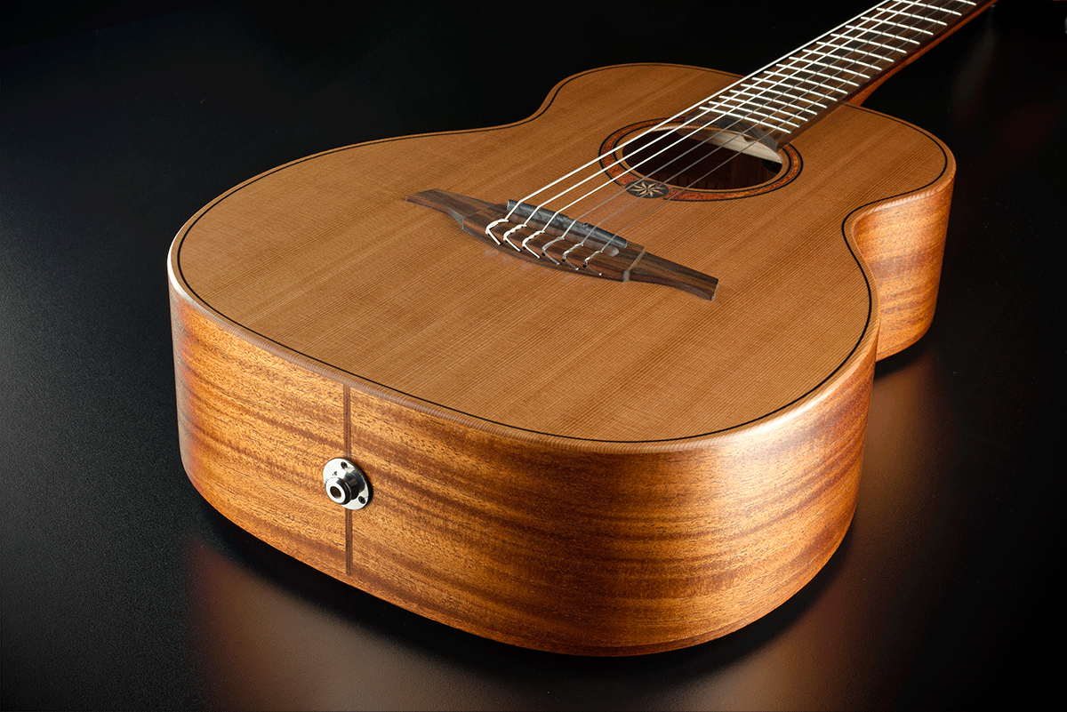 Nylon Red Cedar Electric Acoustic