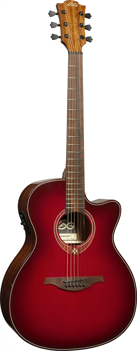 Tramontane Special Edition Red Auditorium Cutaway Acoustic-Electric