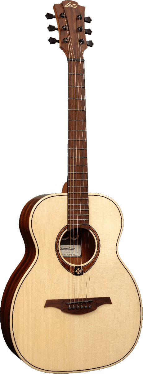 Travel guitar, solid Engelmann spruce top