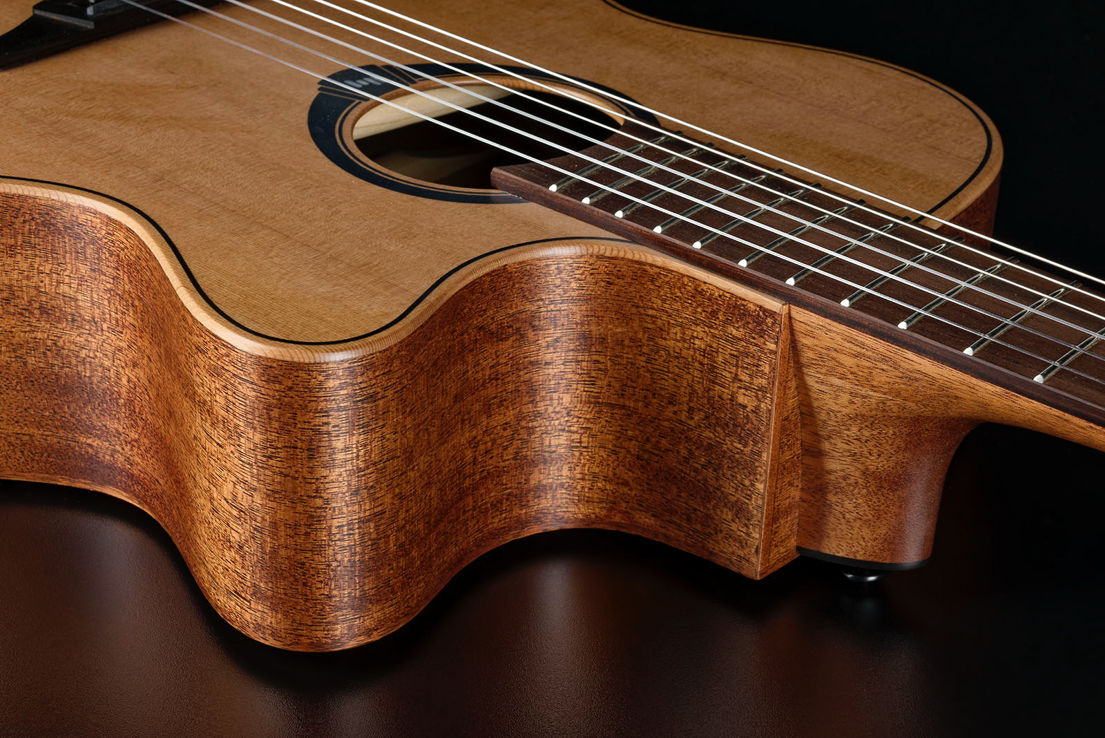 HyVibe 10 Nylon Auditorium Cutaway Satin