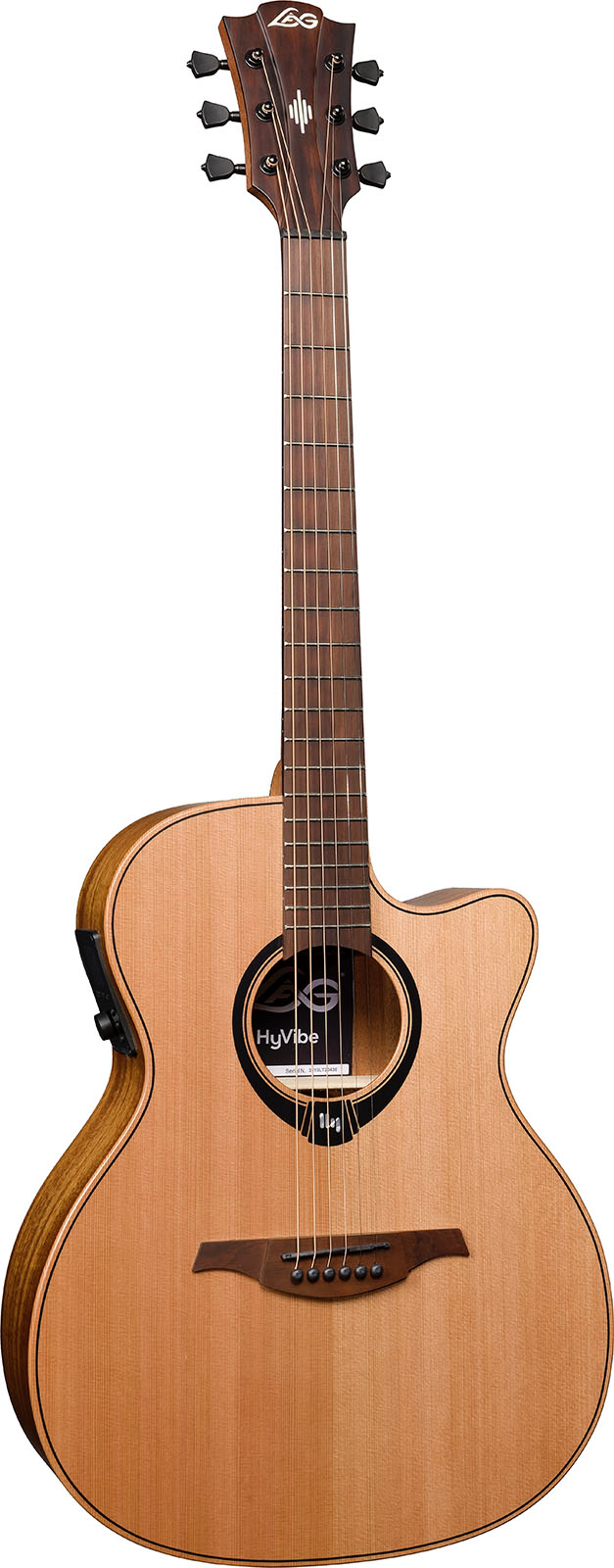 HyVibe 10 Auditorium Cutaway Satin