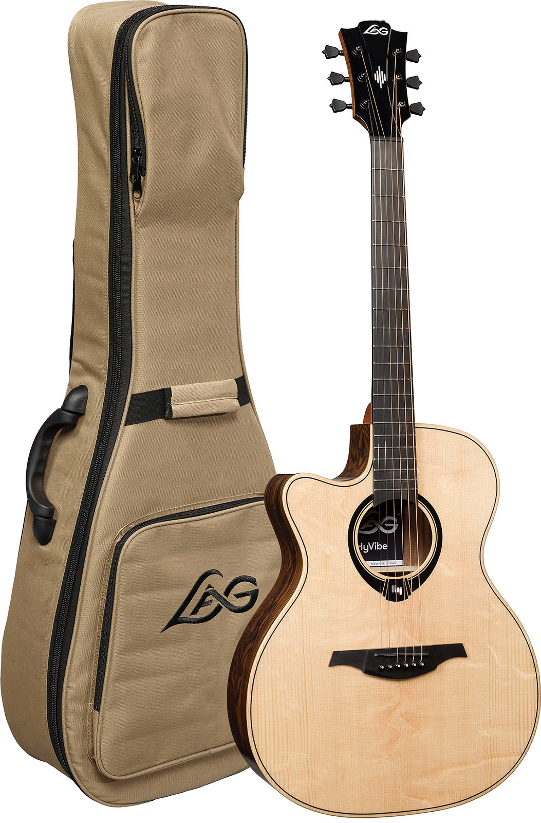 HyVibe 30 Lefty Auditorium Cutaway Gloss