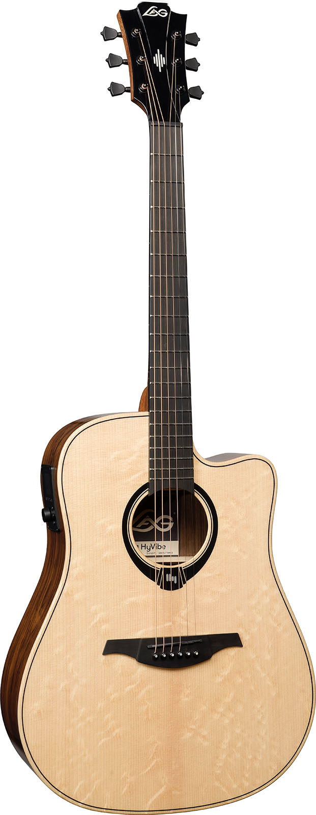 HyVibe 30 Dreadnought Cutaway Gloss