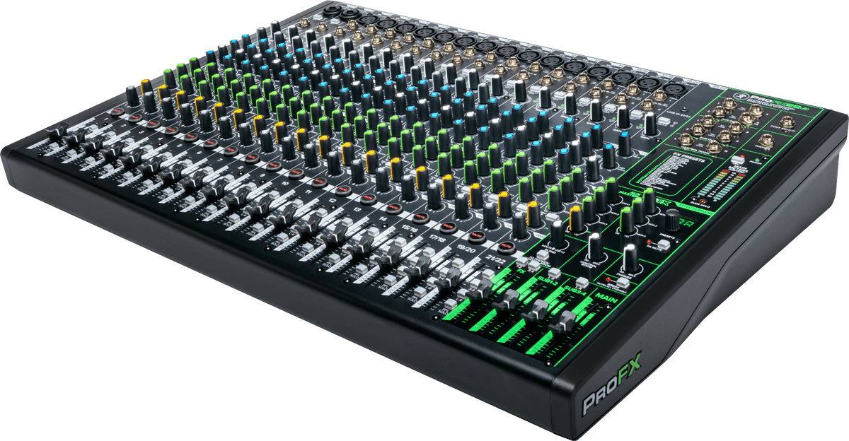 22-Channel Professional USB Mixer