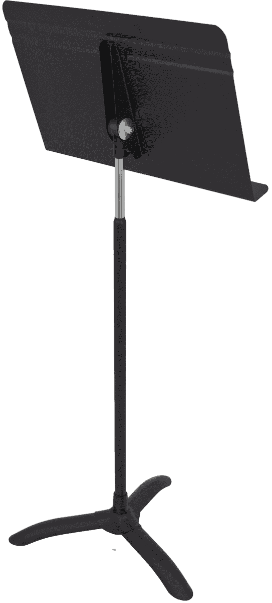 Black music stand 1 pcs