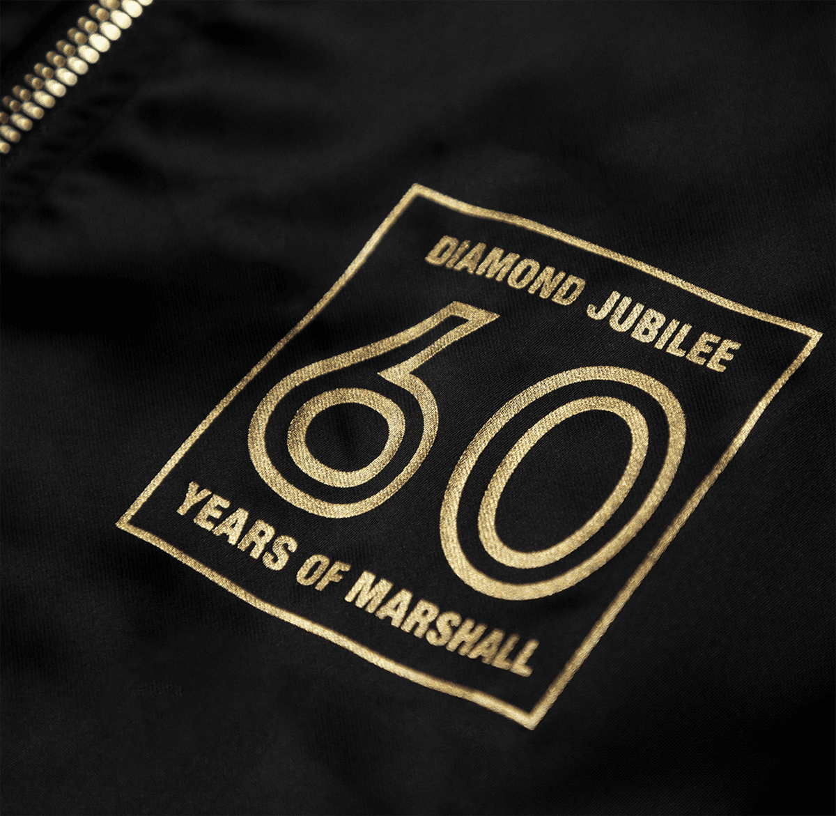 60TH ANNIVERSARY SATIN BOMBER JACKET - M