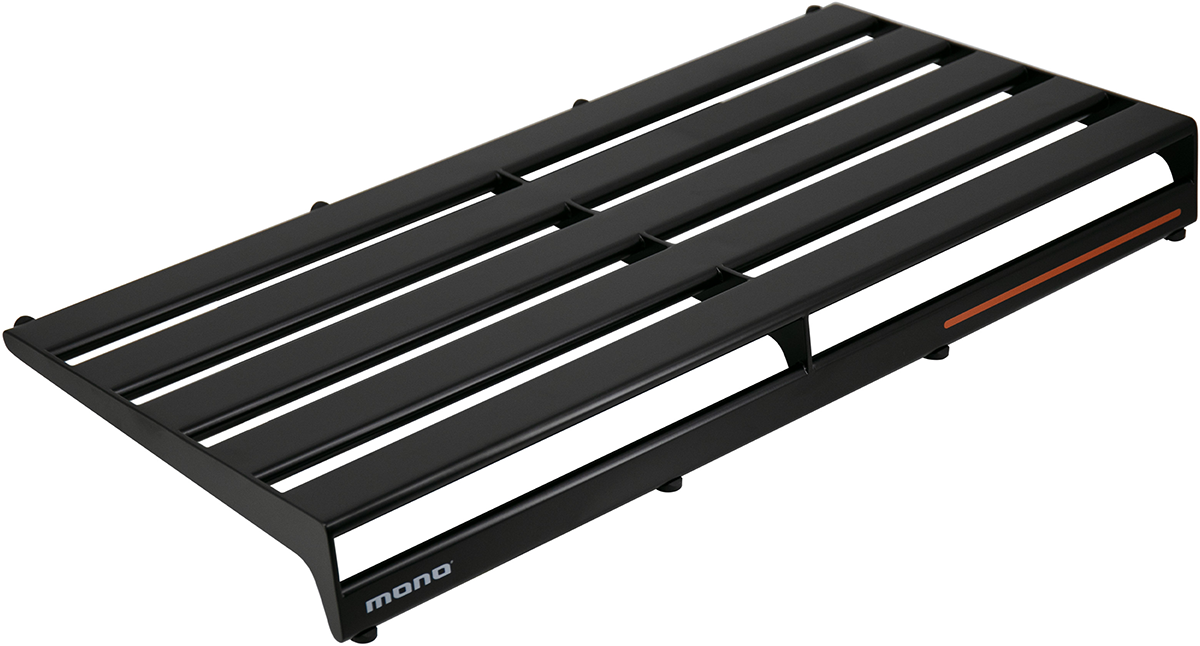 Pedalboard Rail Large, Black and Stealth Pro Accessory Case, Black