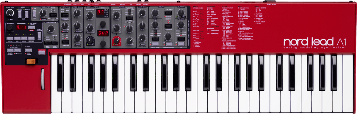 49-key Virtual Analogue Synthesizer