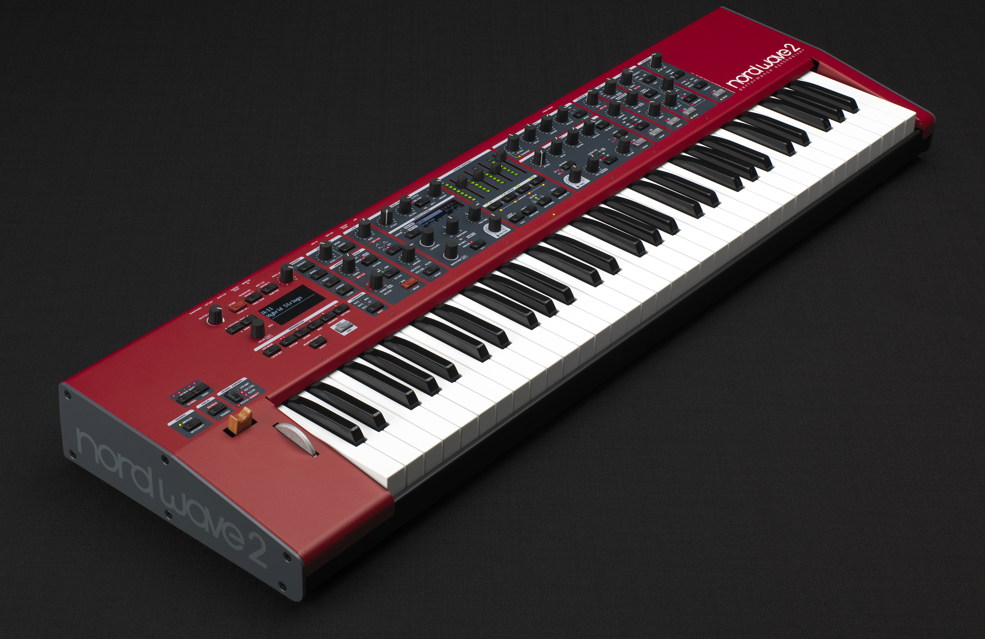 61 keyboard 4-part synthesizer