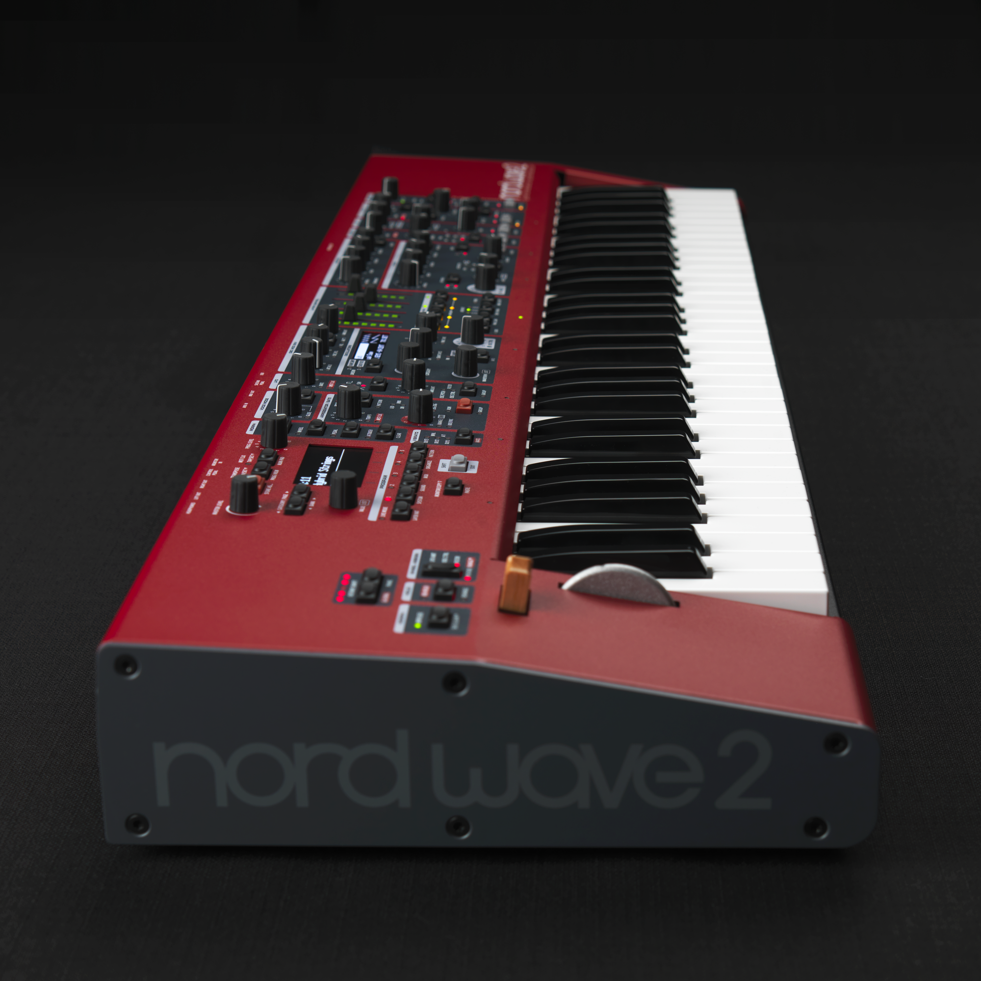 61 keyboard 4-part synthesizer