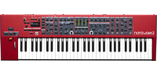 61 keyboard 4-part synthesizer