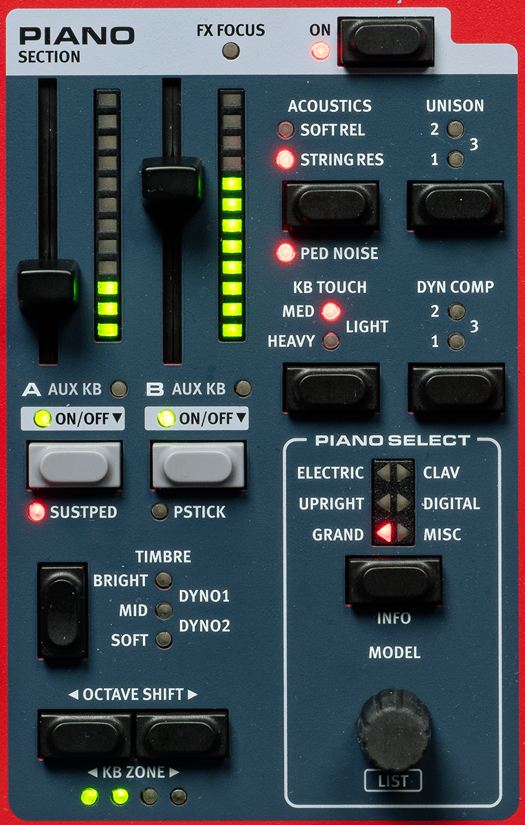 88 fuldvægtede Triple Sensor tangenter 