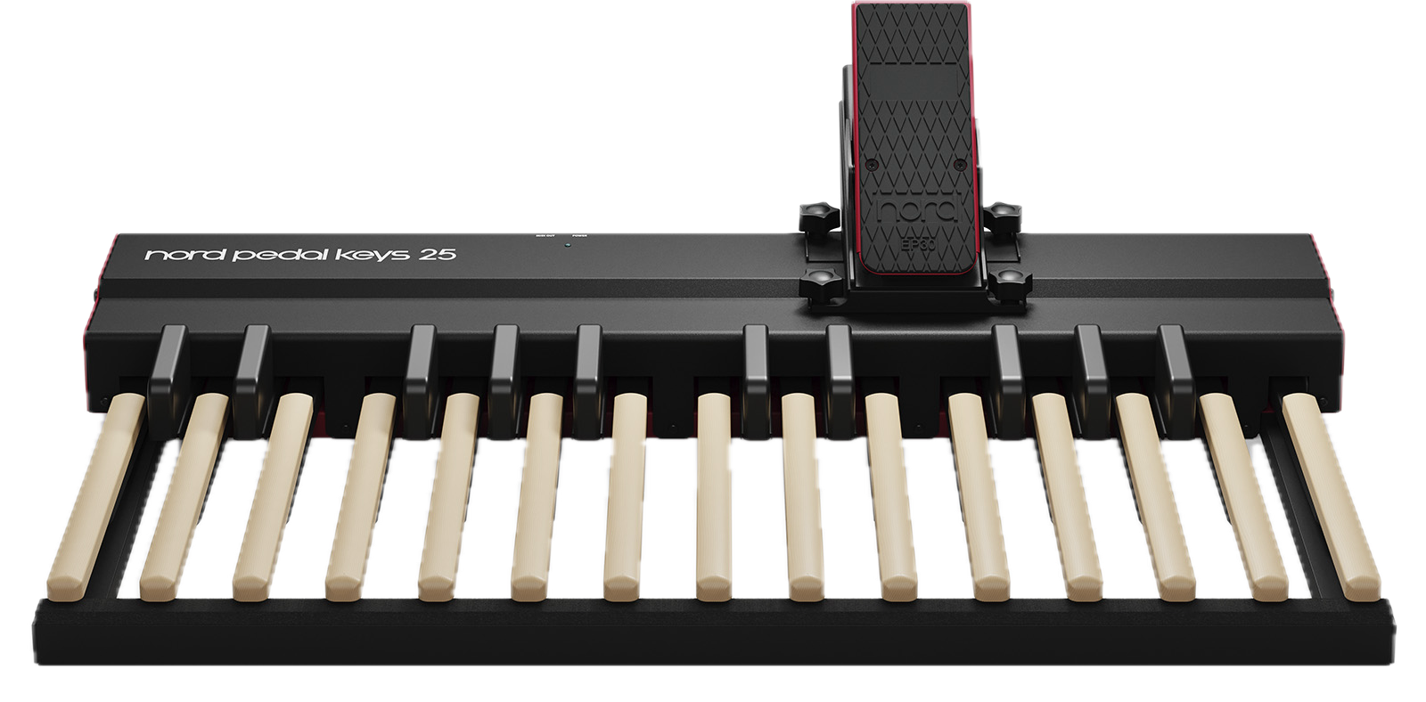 MIDI pedal keyboard