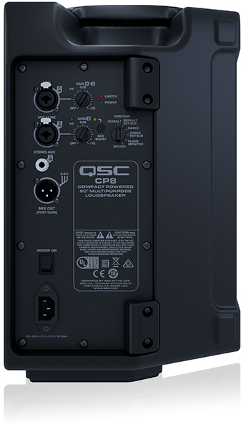 8-inch Compact Powered Loudspeaker
