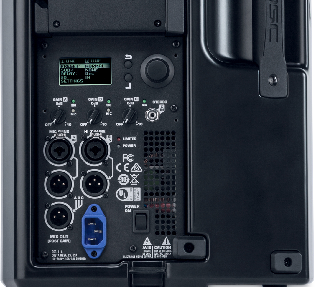 Powered 10-inch 2-way