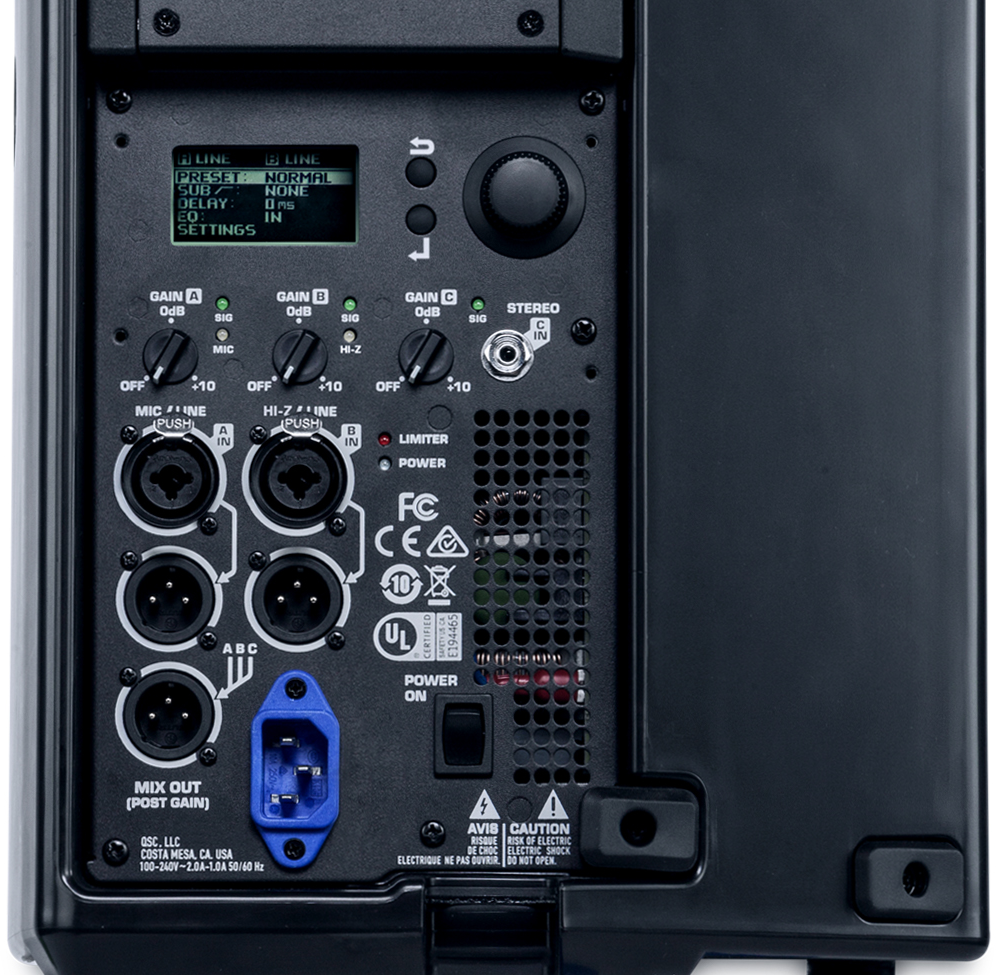 Powered 8-inch 2-way