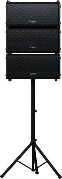 Powered Line Array Loudspeaker 8-inch 2-way, Dante