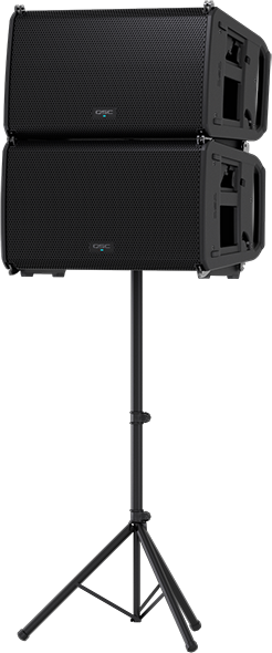 Powered Line Array Loudspeaker 12-inch 2-way, Dante