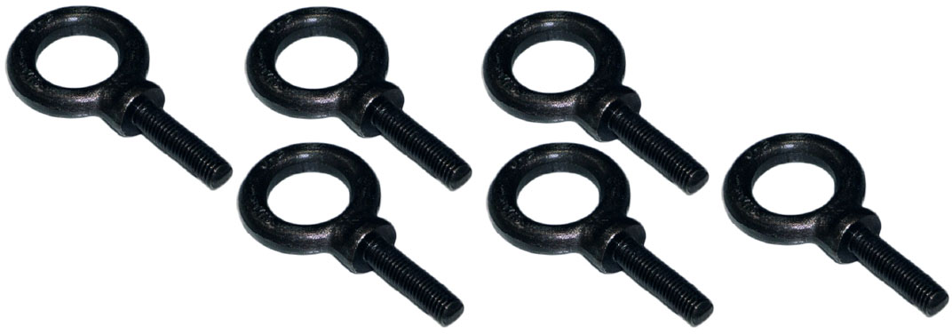 Eyebolt kit for suspending E110 loudspeakers