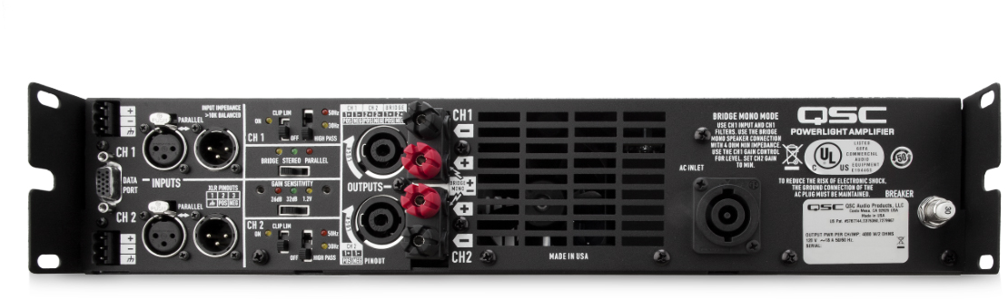 4000 W Super light amplifier