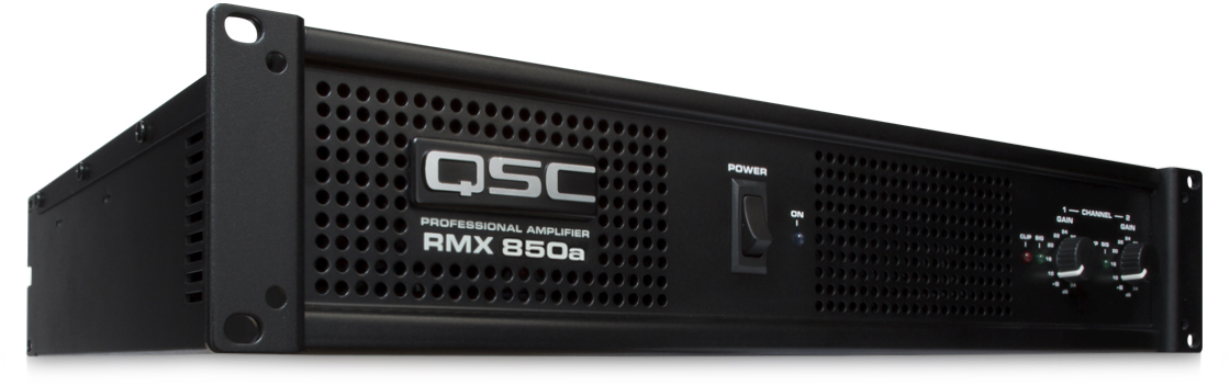 2 channels, 200 watts/ch at 8Ω, 300 watts/ch at 4Ω, 430 watts/ch at 2Ω