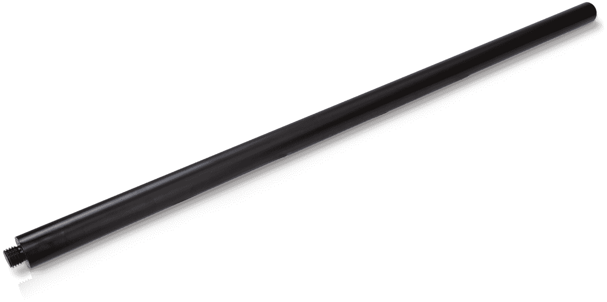Threaded speaker pole extension