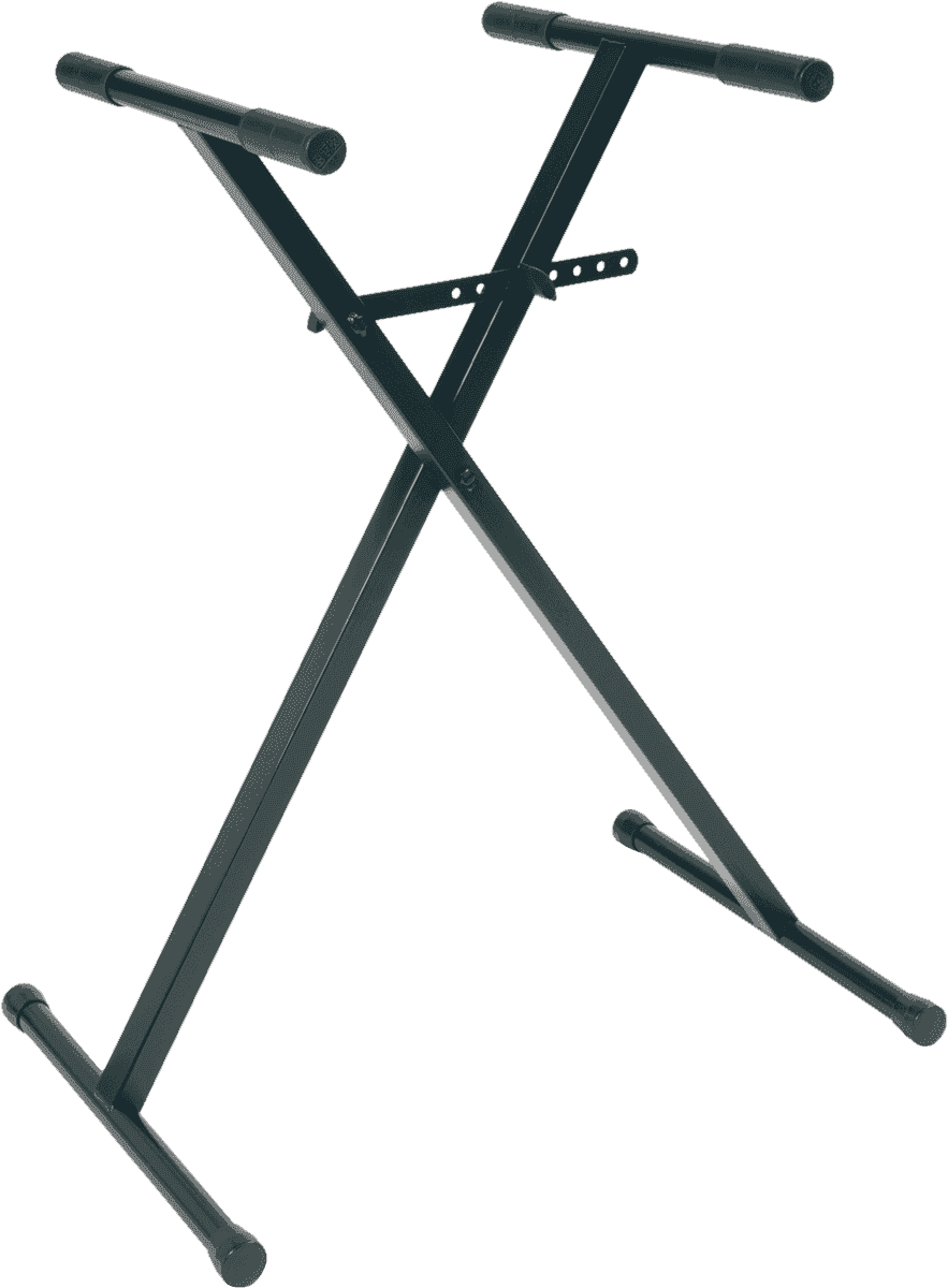 X heavy-duty keyboard stand black 