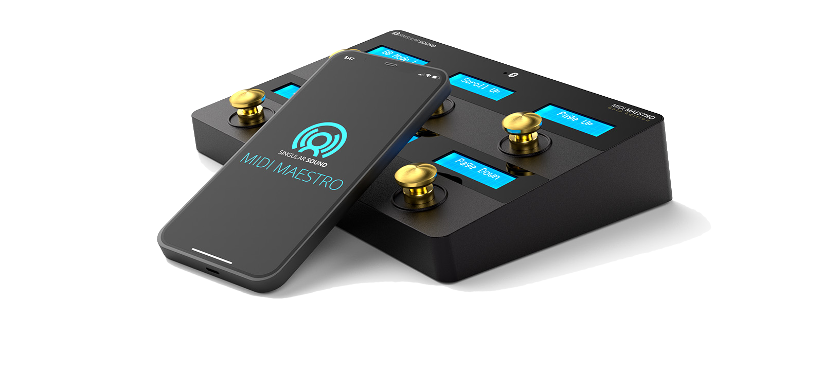 MIDI controller footswitch