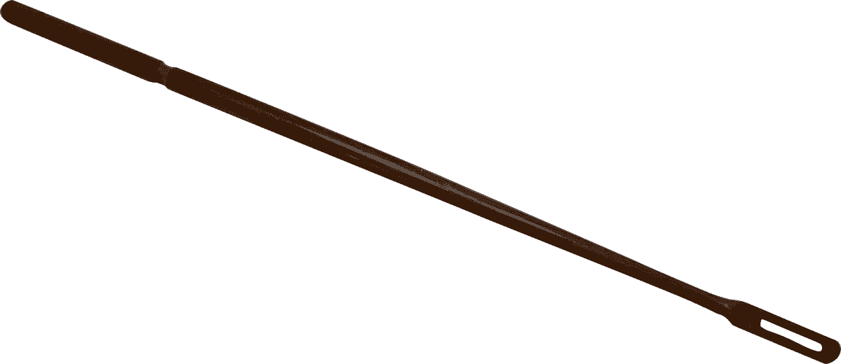 Flute cleaning rod
