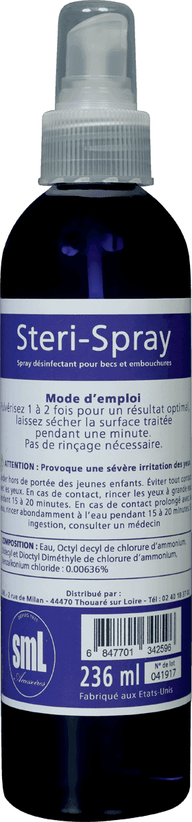Large mouthpiece and neck disinfectant