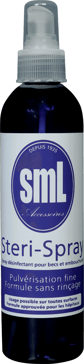 Large mouthpiece and neck disinfectant