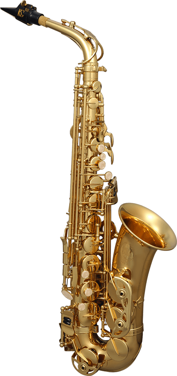 Eb, Lacquered brass