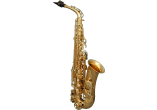 Eb, Lacquered brass