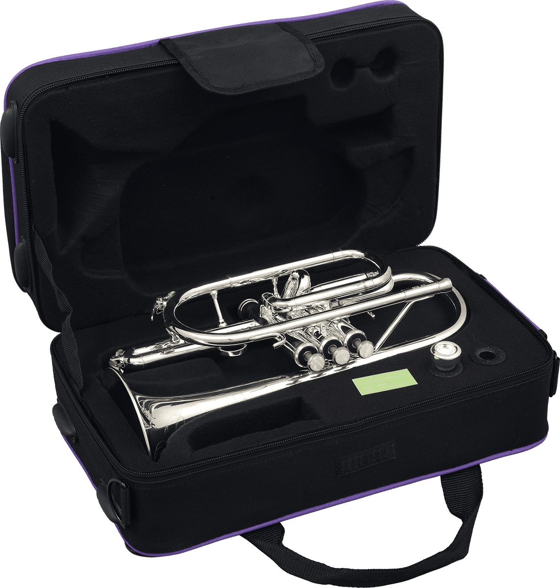 Bb, Silver-plated brass