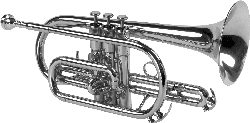 Bb, Silver-plated brass